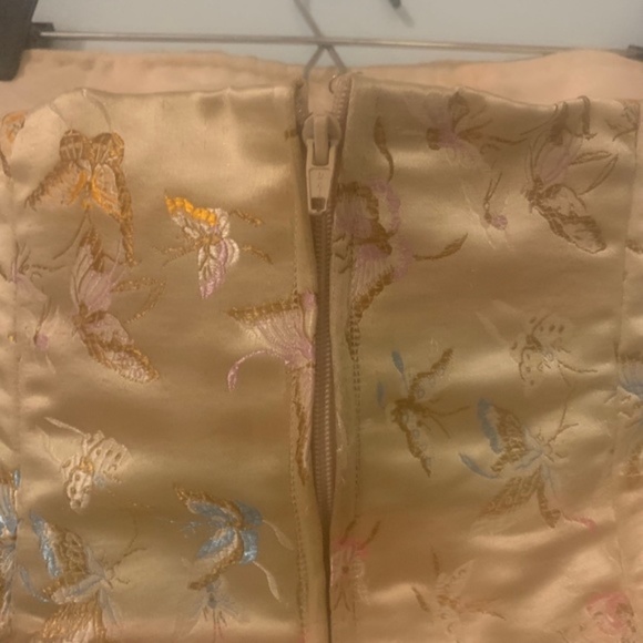 Delfin vintage Silk, Flare out Butterfly Bustier - Picture 7 of 9